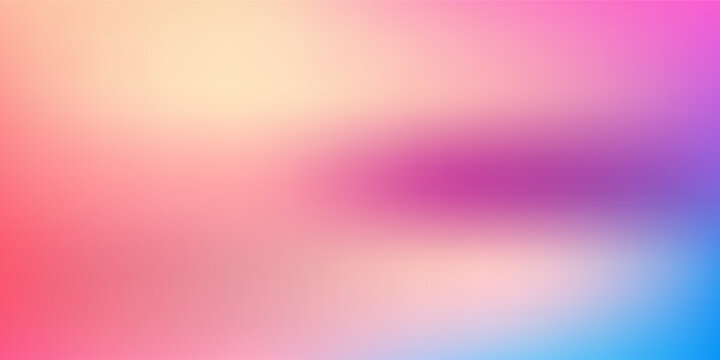 Abstract Colorful Mesh Gradient Background with Soft Pink Yellow and Purple Pastel Tones, Gradien