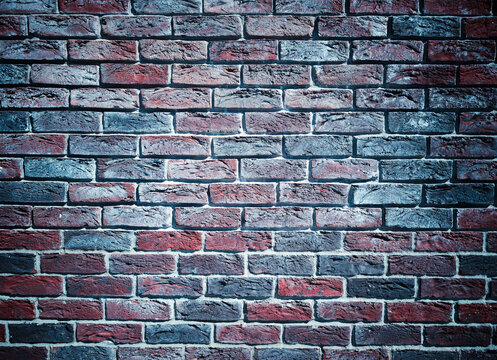 Dark vintage UK street wall texture background