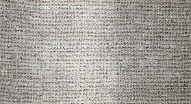 Coarse Beige Burlap Fabric Texture with Natural Woven Pattern Background