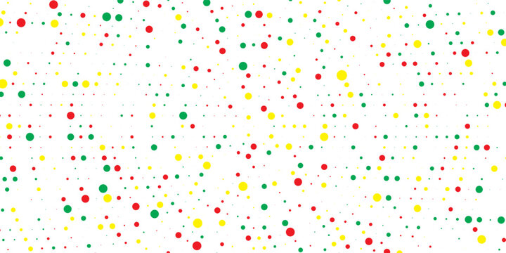 Color Happy Dot Postcard. Color Carnival Splash Pattern. Fun Background. Carnival Orange Card.