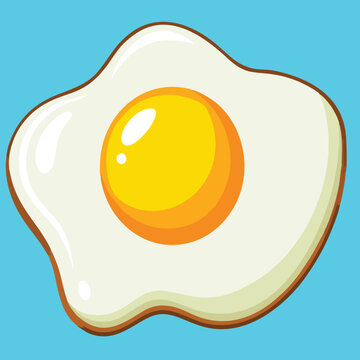 logo design vector illustration icon fried egg