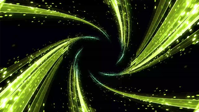 サイバー空間イメージ_螺旋エフェクト
