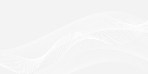 Obraz premium A light gray background with soft wavy lines that looks simple and natural.