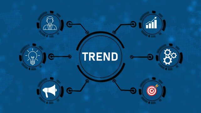 Business, Technology, Internet and network concept. Recent and latest trend...