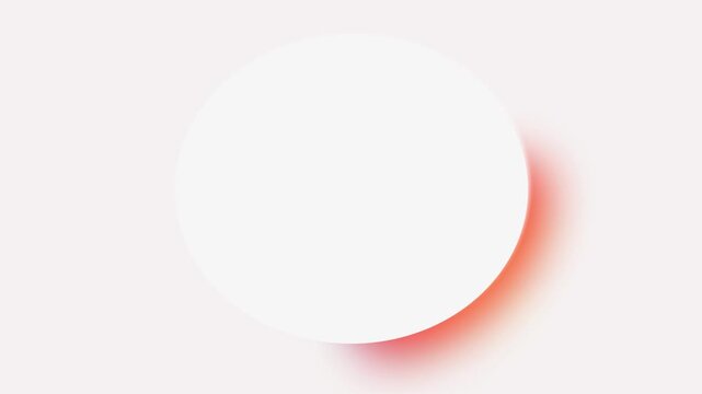 Color round design Colorful animation with soft gradients and circular shape in a serene backdrop,loop