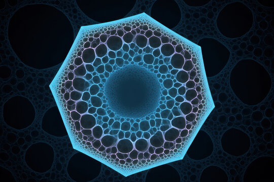 Innovative Octagon Fractal Recursion Design concept