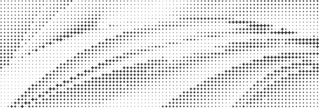 Black Plus Sign Abstract Pattern White Background, Simple Plus Symbol Pattern White Background