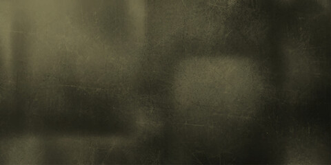 Fototapeta premium A dark old vintage grunge background with a blank dirty concrete wall texture and empty chalkboard space for a weathered gray paper design pattern backdrop