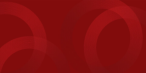 Obraz premium Red abstract background. Dynamic shapes composition arts modern