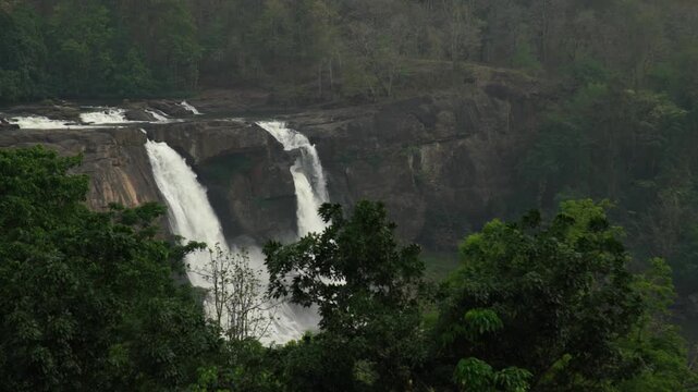 Waterfall in slow motion