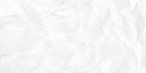 Naklejka premium Paper texture Crumpled White. white background crumpled paper texture, seamless wallpaper. Top view.