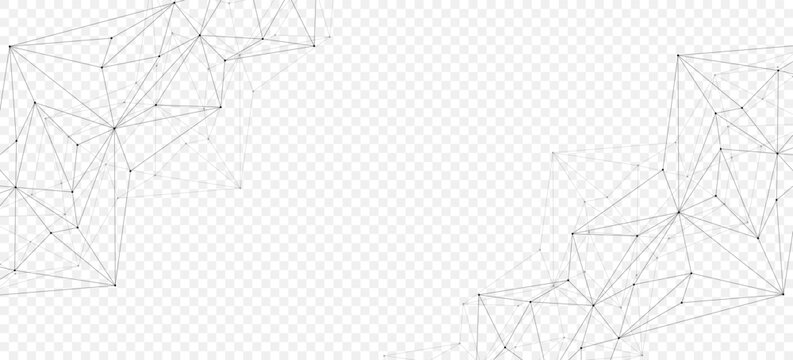 Global network connection. Global business. Social network communication. Internet technology. Vector illustration