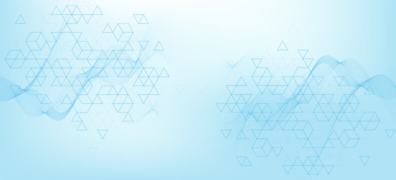 Modern abstract texture background with triangle and hexagonal shapes. Hexagonal geometric pattern for poster, header, web banner, footer, website, presentation