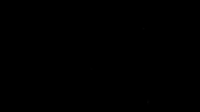 Amazing fireworks footage 4k resolution and loopable. glowing fireworks lights in the night sky. Transparant alpha background