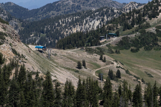 Peruvian  Express, Snowbird,  utah summer time 