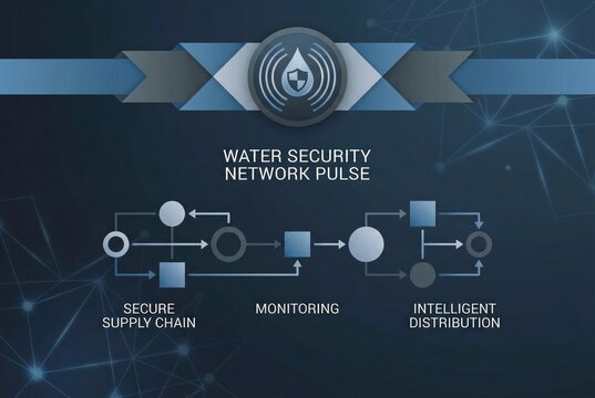 Water security network pulse analyzing secure supply chain dynamics, monitoring systems, and intelligent distribution methods for sustainable resource management strategies