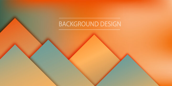Square shapes composition geometric abstract background. 3D shadow effects and fluid gradients. Modern overlapping forms. Vector Illustration For Wallpaper, Banner, Background, Card, Book