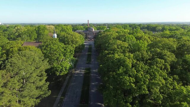 The campus of Meredith College in Raleigh, NC