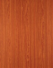 Fototapeta premium Red cherry laminate wood texture with warm natural grain pattern.