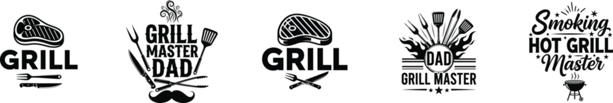 Father's day grill master bbq designs for dad's special day