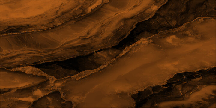 A mesmerizing view of the textures in the Martian landscape, presenting an abstract panorama of a rocky, rust-colored terrain.