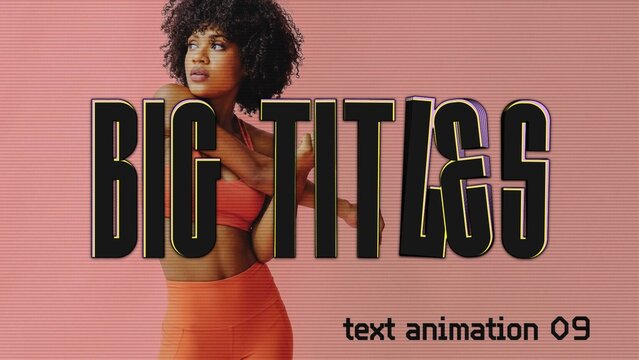 Echo Text Animation 09