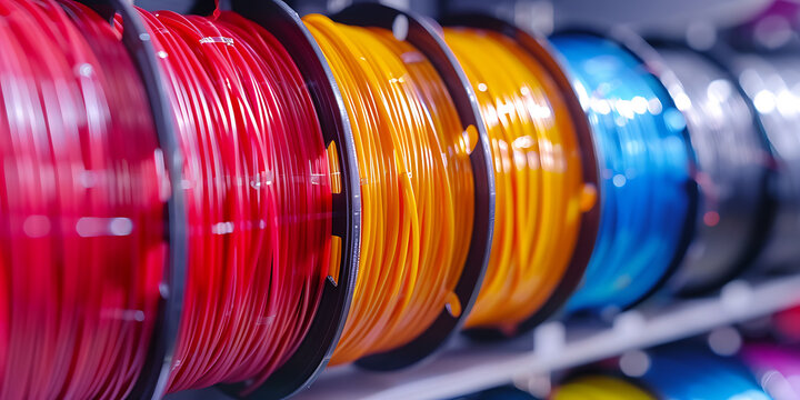 Multicolor Filament Spools for 3D Printing Technology