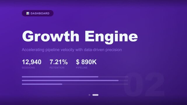 Modern Analytics Hub Dashboard with Real-Time Business Metrics