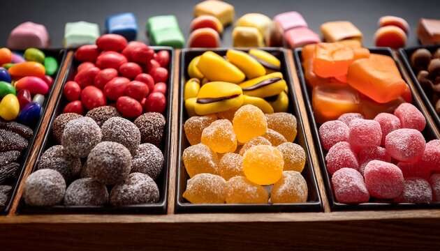 assorted swedish candies showcase vibrant colors and flavors