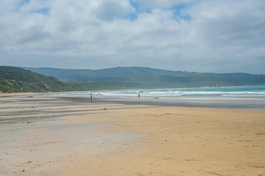 Beautiful Buffelsbaai or Buffalo bay beach near Knysna in garden route