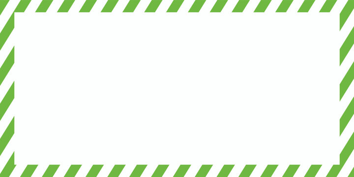 Candy cane frames on white background. Christmas and New Year candy frame. Holiday  border.&nbsp;flat&nbsp;style. Vector Illustration .EPS 10 .