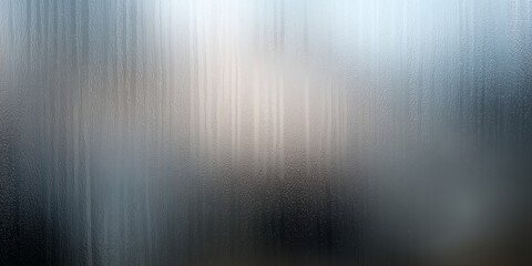 Fototapeta premium Frosted glass surface texture with vertical etching and soft diffusion. 