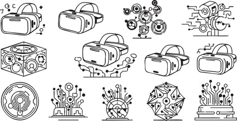 Cloud computing network icons © Hasina