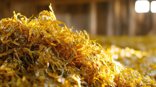 Seaweed packaging innovation uses water soluble pod technology for sustainable solutions in eco friendly environments with natural materials and biodegradable benefits