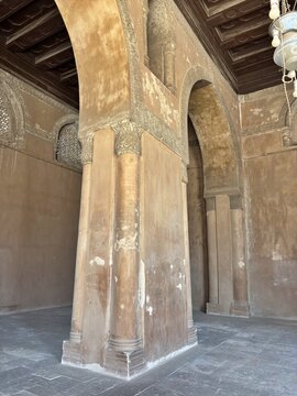 Mosque of Ibn Tulun in Cairo, Egypt, was built between 876 and 879 by Ahmed bin Tulun, the founder of the Tulunid dynasty, the first Turkic state established in Egypt.