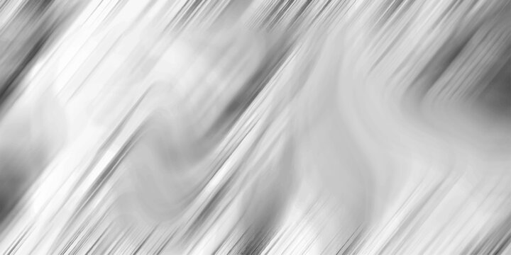 Abstract grayscale fluid motion background with diagonal streaks and soft light diffusion effect vector