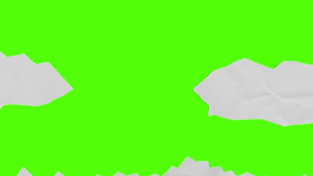 torn paper edges realistic ripped paper texture frame for video editing and compositing use