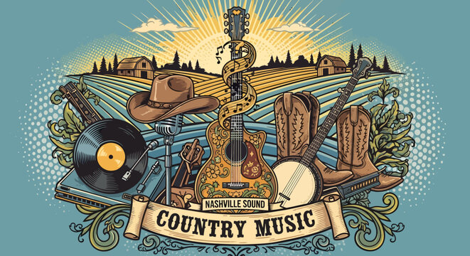 Nashville Sound Country Music