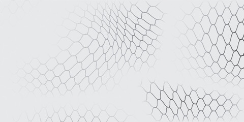 Abstract white background with mesh texture for fishing nets. © mohafif