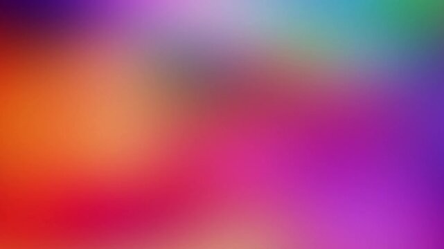 Multicoloured teal, pink and orange gradient motion. Abstract light texture with a smooth holographic glow and blurred liquid flow. Perfect for premium wallpaper background and luxury intro