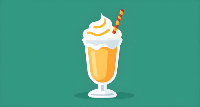 ice cream float, colorful dessert drinks, soda float glasses, sweet beverage illustration, creamy summer dessert, cold refreshment vector, glass float collection, ice cream soda art, tasty frozen drin