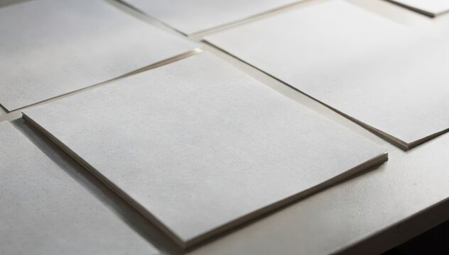Medium shot of dot grid notebook sheets revealing subtle dot patterns for flexible layouts bullet journaling and creative freedom in planning.