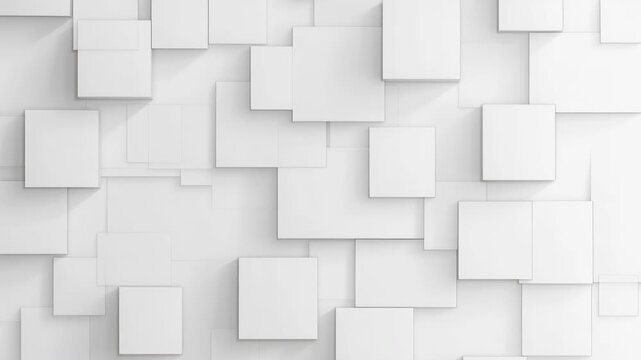 Geometric Harmony: An abstract composition of layered, textured squares, creating a play of light and shadow, evoking a sense of modern design and spatial depth.