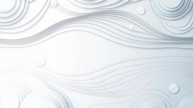 Abstract Paper Waves: A mesmerizing display of paper craft art, showcasing layers of delicately cut and arranged paper in undulating waves, creating a sense of movement and depth.