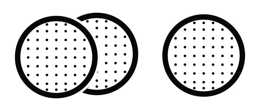 Biscuit icon. set, set of biskut icon, Set Biskut Cracker Icon, Biscuit Cookie icon.
