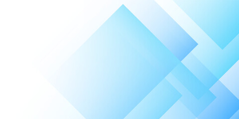 Obraz premium Abstract blue background with square shapes