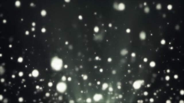 幻想的な光粒子が奥行きを生む上質な抽象背景