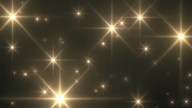 幻想的な光粒子が奥行きを生む上質な抽象背景