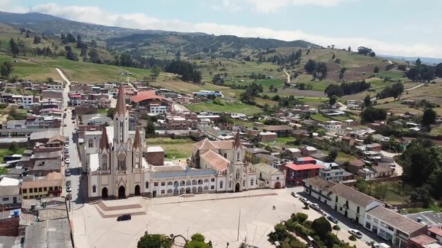 Toca, Boyaca - Colombia. March 7, 2026. The municipality is located in the Central Province of the department.