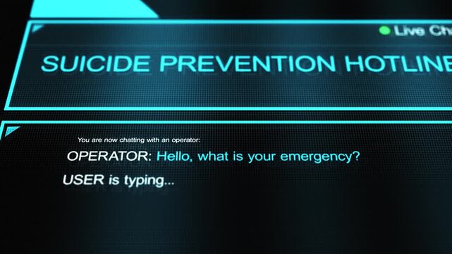 A Generic Suicide Prevention Hotline Chat Support